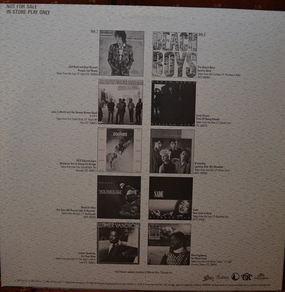 The Long Hit Summer (On Epic, Portrait And The CBS Associated Labels) - secondary
