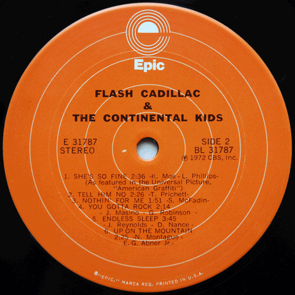 Flash Cadillac And The Continental Kids - secondary