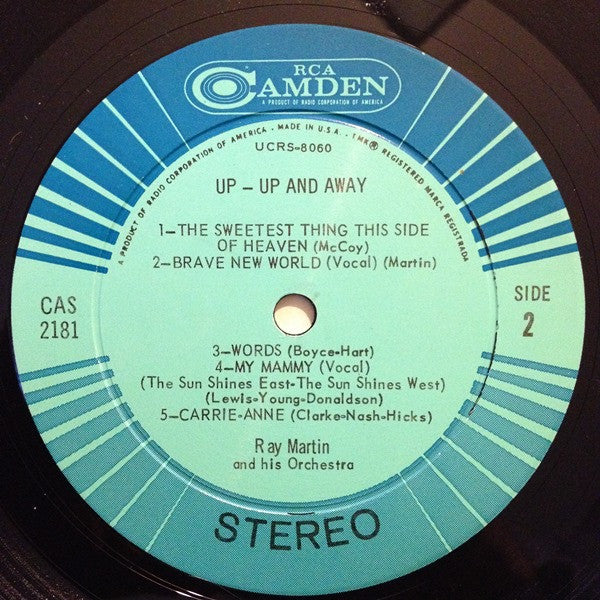 Ray Martin And His Orchestra - Up-Up And Away