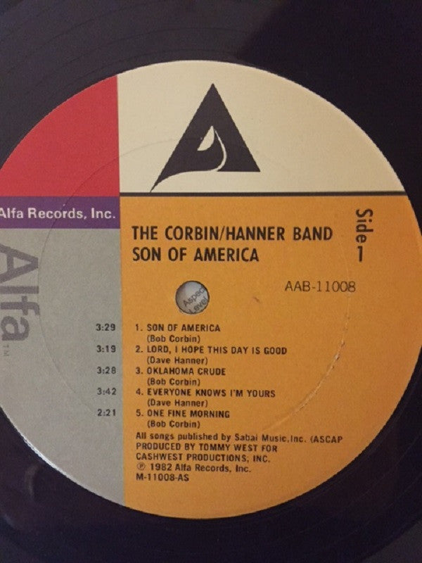 The Corbin Hanner Band - Son Of America