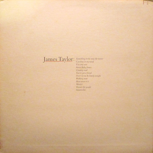 James Taylor's Greatest Hits - primary