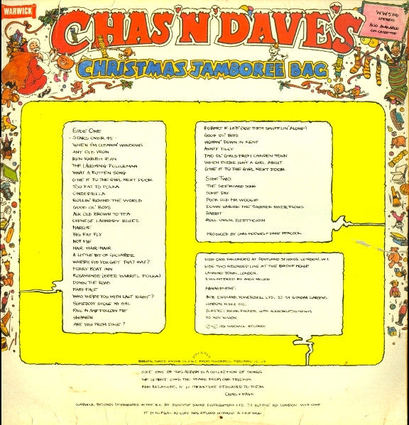 Chas And Dave - Chas 'N' Dave's Christmas Jamboree Bag