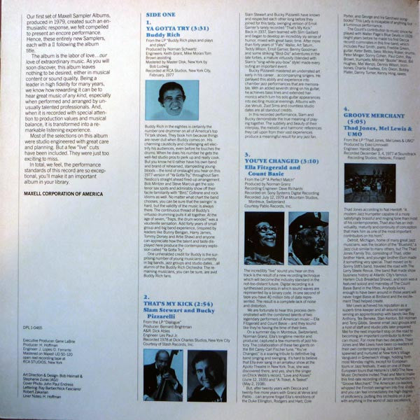 Maxell Jazz II Sampler - secondary