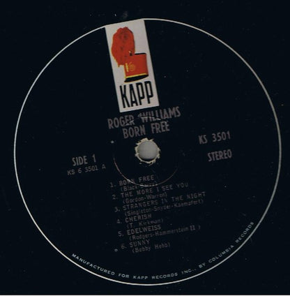 Roger Williams - Born Free