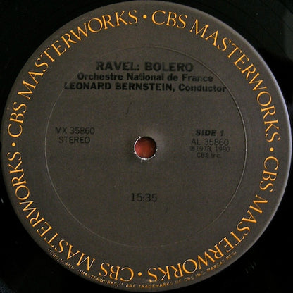Leonard Bernstein, Orchestre National De France, Andrew Kazdin, Thomas Z. Shepard - Ravel: Bolero