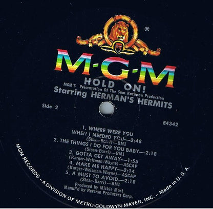 Herman's Hermits - Hold On!