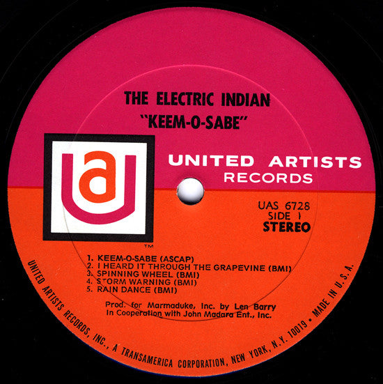 The Electric Indian - Keem-O-Sabe