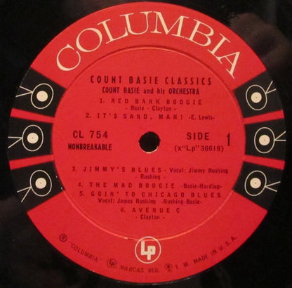 Count Basie Orchestra - Count Basie Classics By The Great Count Basie Band