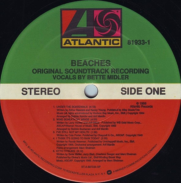 Beaches (Original Soundtrack Recording) - secondary