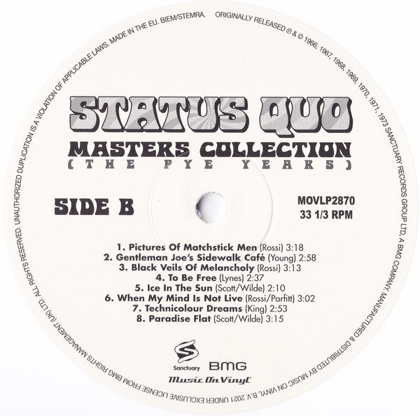 Masters Collection (The Pye Years) - secondary