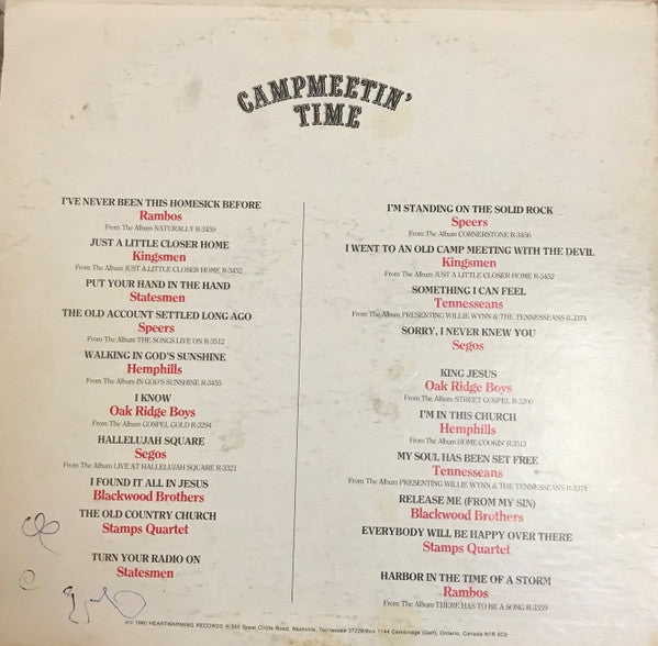 Campmeetin' Time - secondary