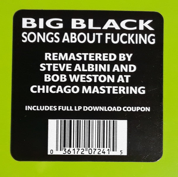 Songs About Fucking - secondary