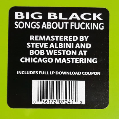 Songs About Fucking - secondary