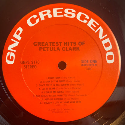 Greatest Hits Of Petula Clark - secondary