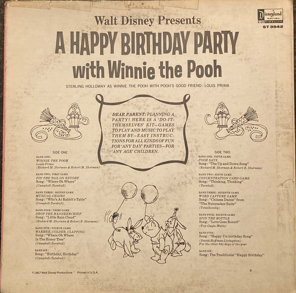 A Happy Birthday Party With Winnie The Pooh - secondary