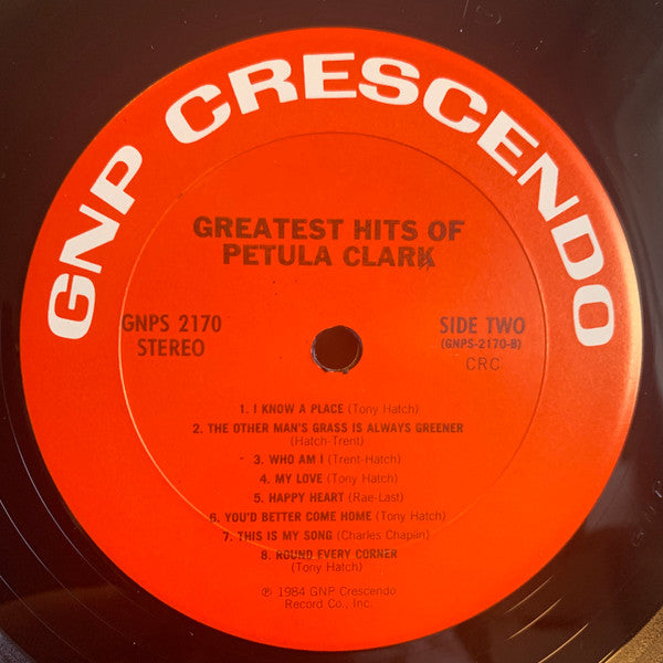 Greatest Hits Of Petula Clark - secondary