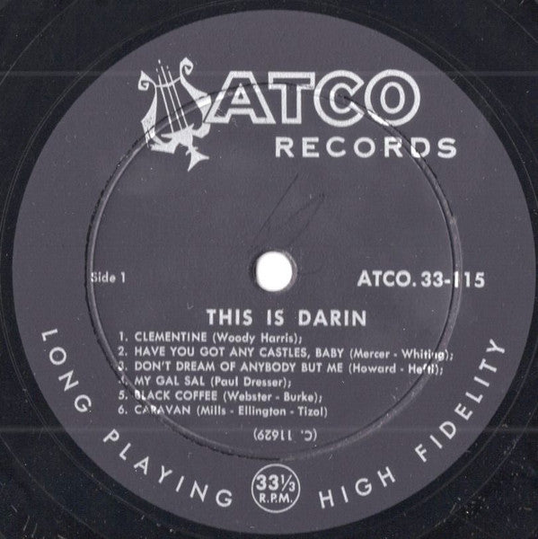 Bobby Darin - This Is Darin