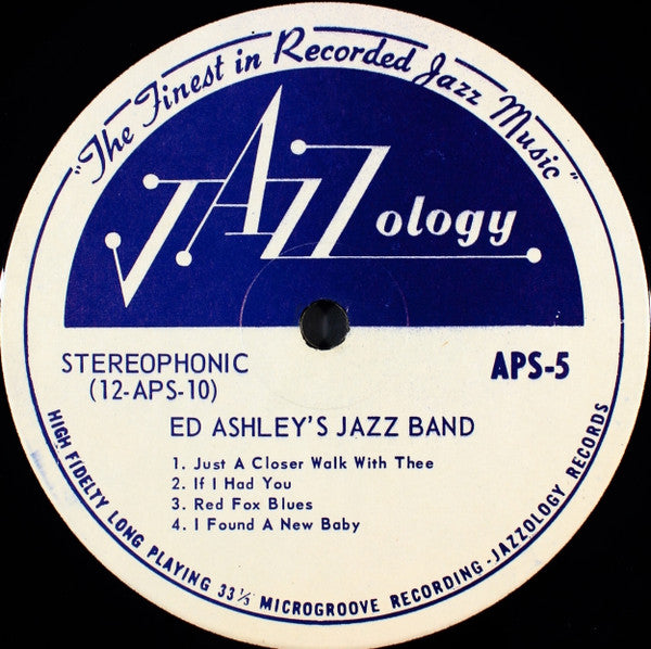 Ed Ashley's Jazz Band, Tommy Simms - Ed Ashley's Jazz Band Featuring Tommy Simms