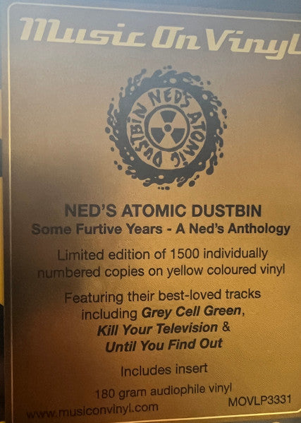 Some Furtive Years: A Ned's Anthology - secondary