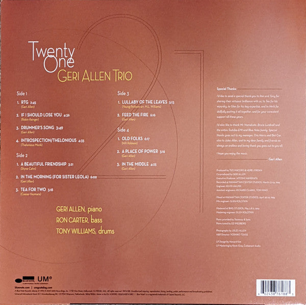 Twenty One - secondary