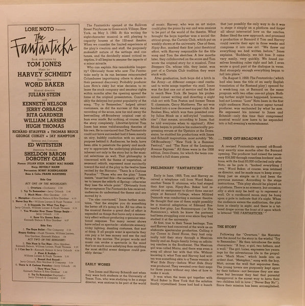 Various - The Fantasticks - The Original Cast Album Of The Award-Winning International Musical