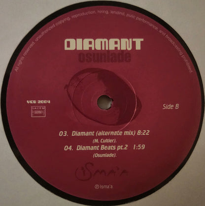 12" Single: Osunlade - Diamant