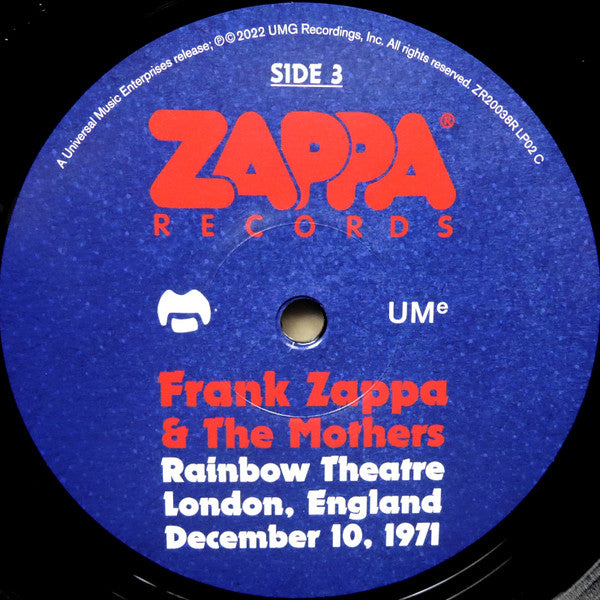 Rainbow Theatre London, England December 10, 1971 - secondary