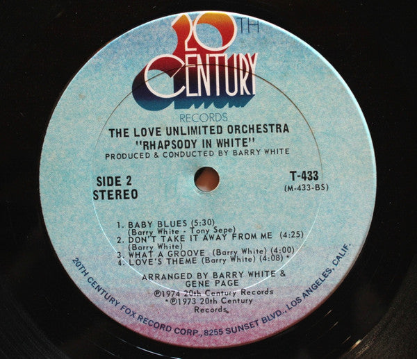 Rhapsody In White - secondary