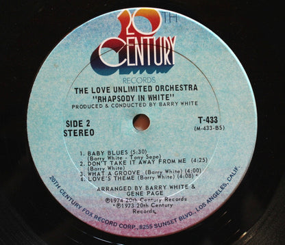 Rhapsody In White - secondary