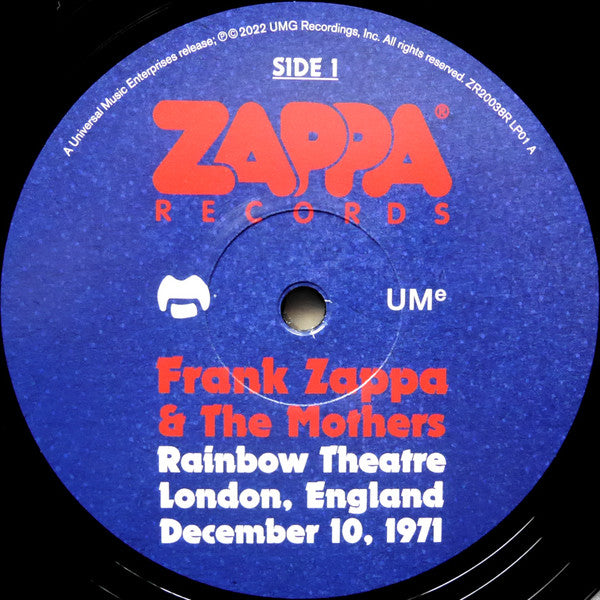 Rainbow Theatre London, England December 10, 1971 - secondary