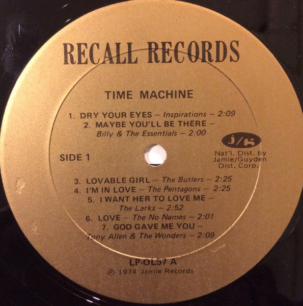 Time Machine - secondary