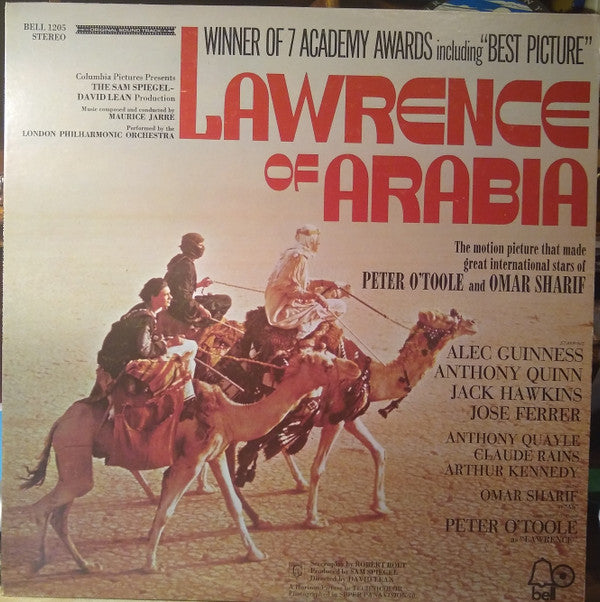 Maurice Jarre, London Philharmonic Orchestra -  Lawrence Of Arabia - Original Soundtrack Recording