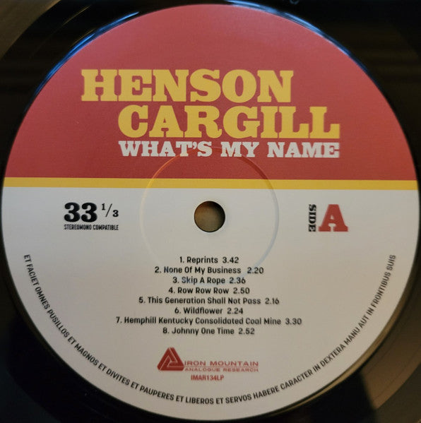 What's My Name - secondary