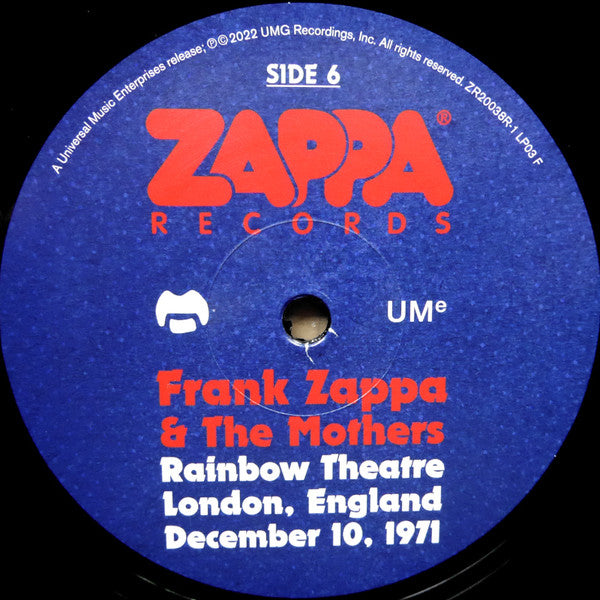 Rainbow Theatre London, England December 10, 1971 - secondary
