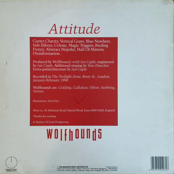 The Wolfhounds - Attitude