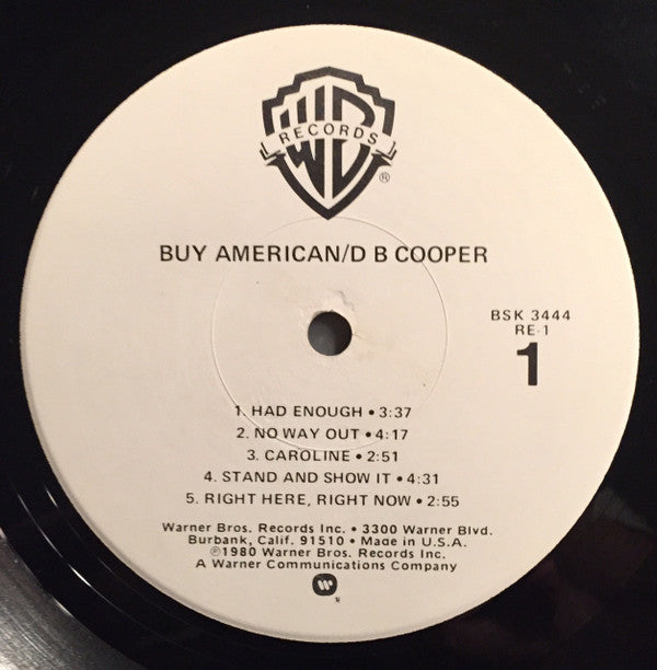DB Cooper - Buy American