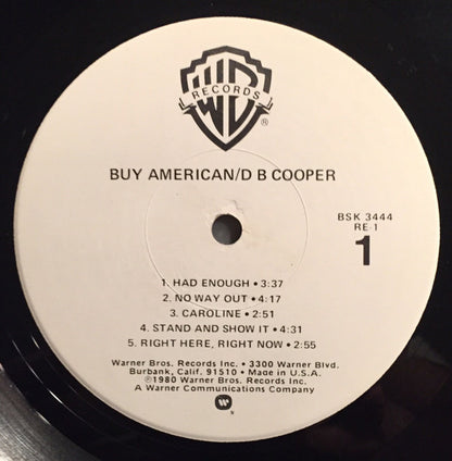 DB Cooper - Buy American