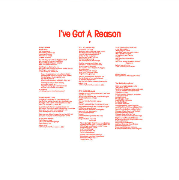 I've Got A Reason - secondary