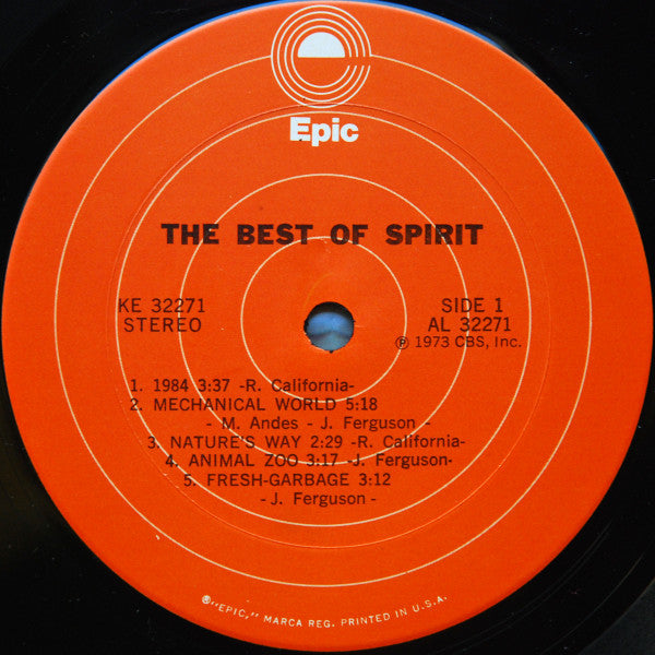 The Best Of Spirit - secondary