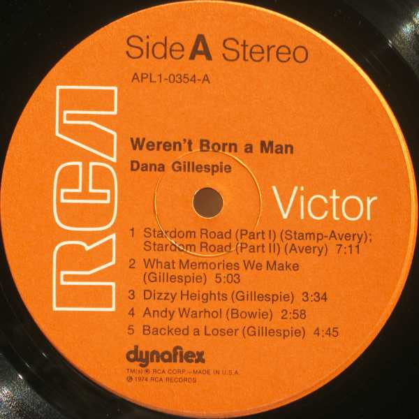 Dana Gillespie - Weren't Born A Man