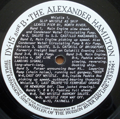 The Sea At Castle Hill / The Alexander Hamilton Of The Hudson River Day Line - secondary