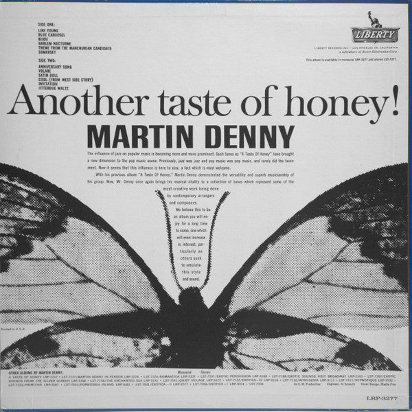 Martin Denny - Another Taste Of Honey!