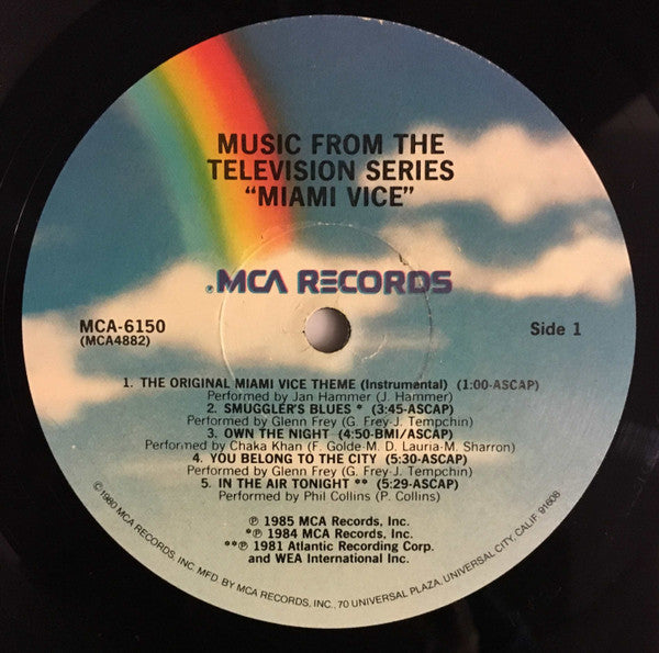 Music From The Television Series "Miami Vice" - secondary