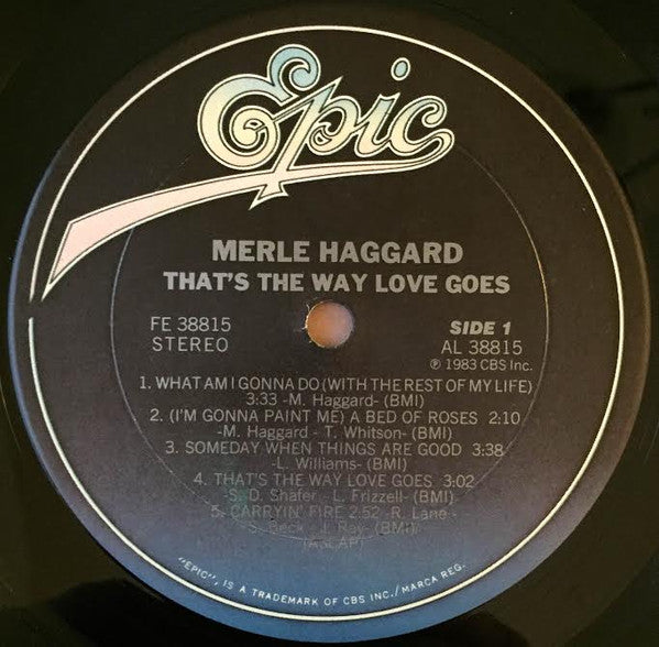 That's The Way Love Goes - secondary