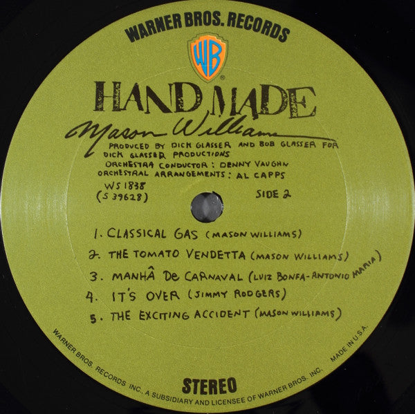 Mason Williams - Hand Made