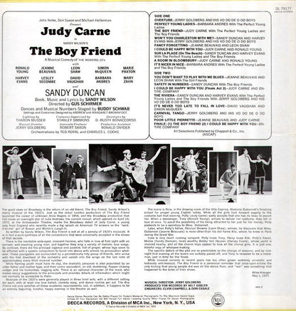 John Yorke, Don Saxon, Michael Hellerman, Judy Carne - The Boy Friend (Broadway Cast Recording)