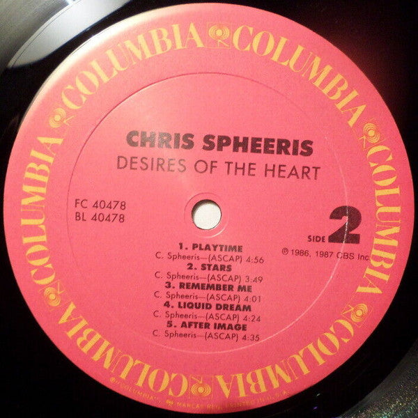 Chris Spheeris - Desires Of The Heart