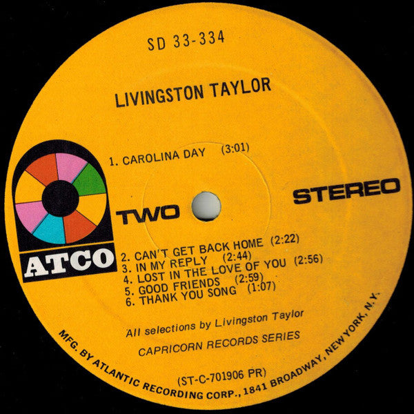 Livingston Taylor - secondary