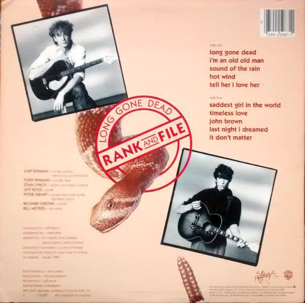 Rank & File - Long Gone Dead