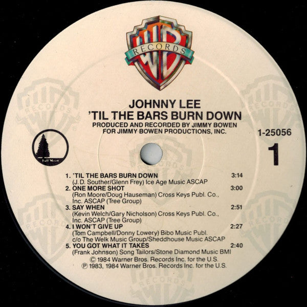 'Til The Bars Burn Down - secondary